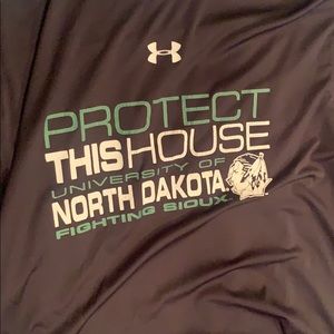 Fighting Sioux under armour